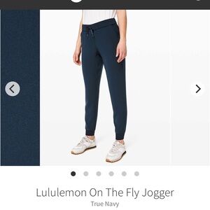 lululemon athletica On The Fly Jogger - True Navy